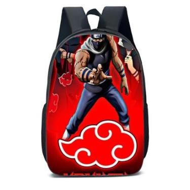 Imagem de MOCHILA ESCOLA INFANTIL JUVENIL ANIME HOMENS EM LUTA-Unissex