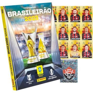 Imagem de Álbum Completo Brasileirão 2023 Capa Dura Vitória Campeão - Panini