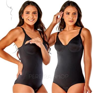Imagem de Cinta Body Modelador Gestante Amamentação Amamentar Busto Moldado Sem 