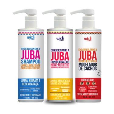 Imagem de Kit Encaracolando Juba, Shampoo, Condicionador Widi Care