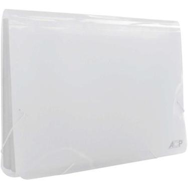 Imagem de Pasta Sanfonada Plastica Oficio 31 Divisoes Cristal (7897027290292) - 