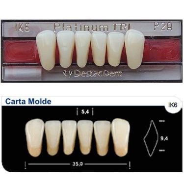 Imagem de Dente Platinum Tri 03 Camadas Anterior IK6 Inferior-Imodonto