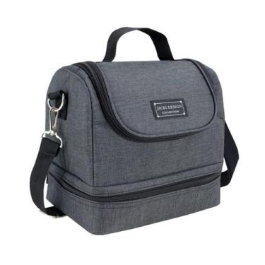 Imagem de Lancheira Térmica Bolsa Necessaire Concept Marmita Lanches Bebidas 2 A