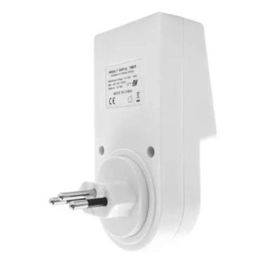 Imagem de Temporizador Timer Digital Lcd 20 Programações Tomada Bivolt  - Prime