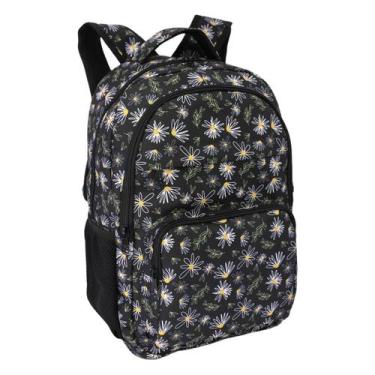 Imagem de Mochila Feminina Para Notebook De 17' Ls Bolsas Margarida Preta - L S 