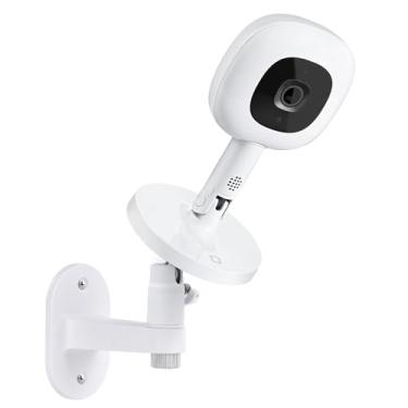 Imagem de Suporte de parede ajustável para monitor de bebê compatível com Nanit Pro Smart Baby Monitor e suporte flexível, suporte de parede para câmera de bebê com ângulo de visão perfeito e fácil de instalar