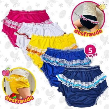 Imagem de Tapa Fralda Treinamento Desfruade Bebês Calcinha Cueca Infantil Redinh