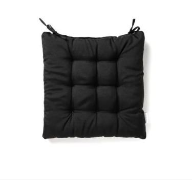 Imagem de 1 Almofada Futton Assento Para Cadeira - Preto 40x40 - Lynx Produções 