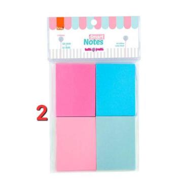 Imagem de BLOCO ADESIVO SMART NOTES 38X51MM -  COLOR NEON ou TUTTI-FRUTTI - BRW,