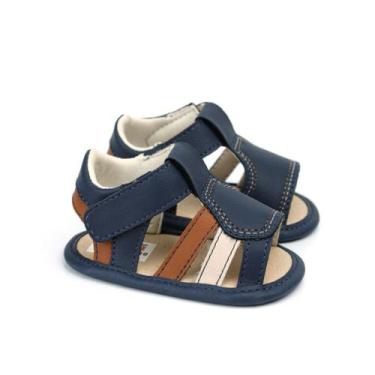 Imagem de Sandalinha Bebê Papet Anatomica - Bicho De Pé Baby, Azul, 20