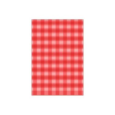 Imagem de Painel De Festa Vertical 1,50 x 2,20 - Camadas de Xadrez Vermelho 057 