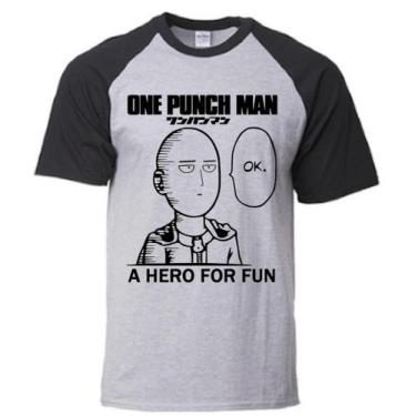 Imagem de Camiseta One Punch Man Saitama A Hero For Fun ( Anime ) - Alternativo 