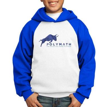 Imagem de Moletom Infantil Polymath The Securities Token Platform - Foca na Moda
