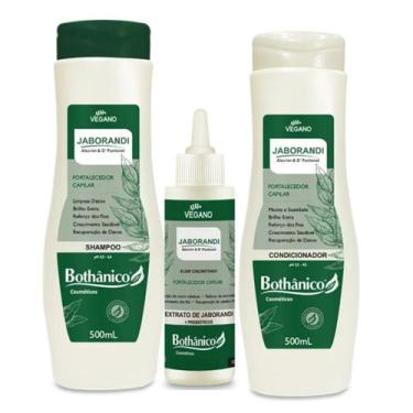 Imagem de Shampoo Condicionador 500ml e Tônico Bothânico Jaborandi