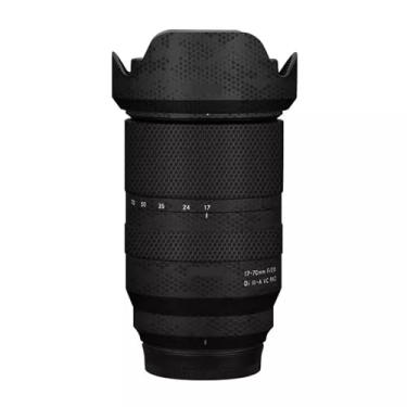 Imagem de Película protetora para lente de câmera, película protetora, decalque para Tamron 17-70 mm F2.8 adequado para câmera Fujifilm X Mount 17-70 2.8 (Mamba Preto)