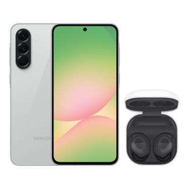 Imagem de A56 5G (256GB) - Cinza + Galaxy Buds FE - Grafite