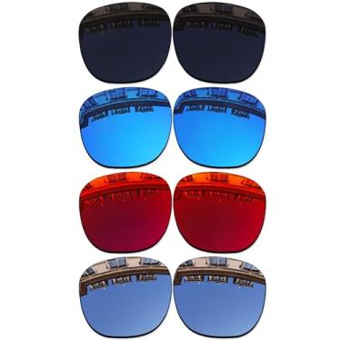 Imagem de Vonxyz Conjunto de 4 lentes de substituição para óculos inteligentes Ray-Ban Meta Wayfarer RW4008 53 mm pacote combo