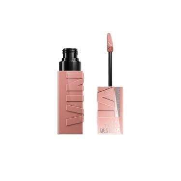 Imagem de Maybelline NY SuperStay Vinyl Ink Batom Líquido Acabamento Vinil Espelhado e Efeito Gloss, Longa Duração de 16h, Não Borra e Não Transfere, Fórmula Vegana Cor Captivated 4,2ml