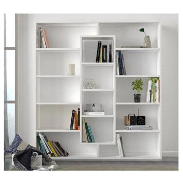 Imagem de Estante Organizadora Paulina 100% Mdf (Sala Casa Livros)
