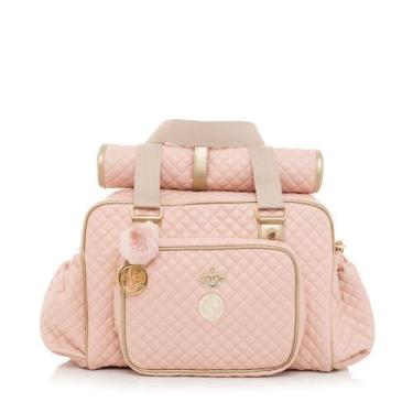 Imagem de Bolsa Maternidade Lequiqui Viena Grande - Rosa