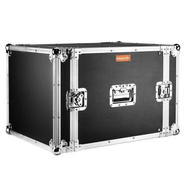 Imagem de Case Rack Potência 10U Profissional Com 2 Trilhos Roscados