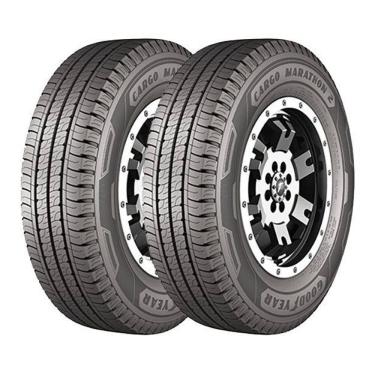 Imagem de Kit 2 Pneus Goodyear Aro 14C 185R14C Cargo Marathon 2 102/100R