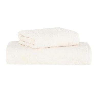 Imagem de Jogo de Toalhas Buddemeyer Lollipop Gigante Bege 2 Peças