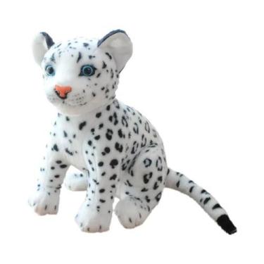 Imagem de Boneca De Pelúcia Realista Leopardo Leão Pantera Bebê Travesseiro Maci