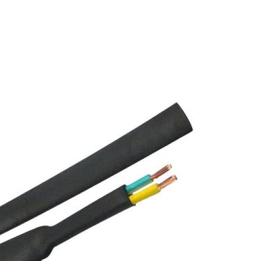 Imagem de 10 metros termo retratil 16.0mm preto sibratec