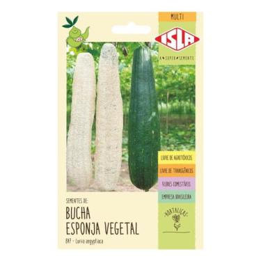 Imagem de Sementes de Bucha Vegetal Esponja Vegana Isla 2,5g