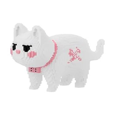 Imagem de MEIGESI Blocos de montar Ragdoll (10500 peças) | Modelo de exibição Ragdoll | Blocos de construção de animais micro 3D | Design divertido para adultos e crianças | Ideia para decoração de casa e
