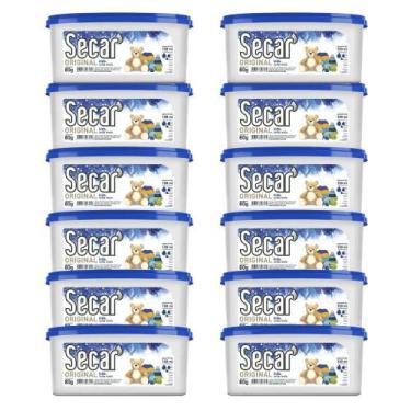 Imagem de Kit 12 Antimofo Secar Original 80g Ambiente Úmido Ventilação Umidade M