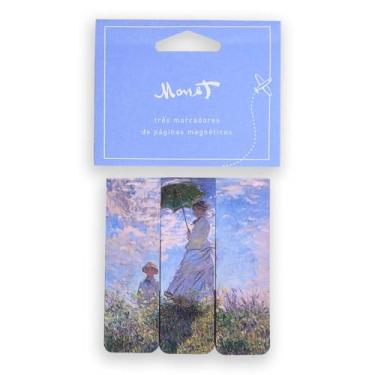 Imagem de MARCADOR DE PÁGINA - MONET - MULHER COM SOMBRINHA