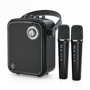 Imagem de Amplificador de voz HW HAOWORKS S100 Pro 70W com 2 microfones sem fio