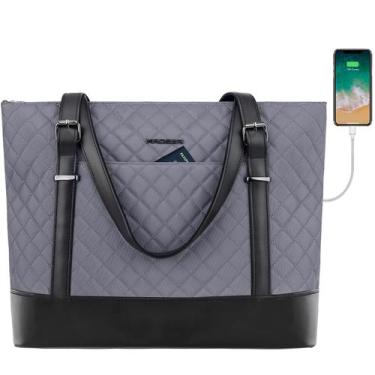 Imagem de Sacola para laptop KROSER para mulheres impermeável de 15,6 polegadas