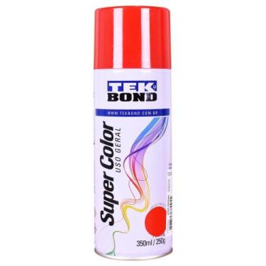Imagem de Tinta Spray Uso Geral Vermelho 350ML - Tekbond
