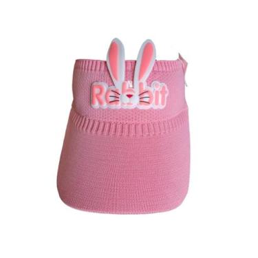 Imagem de Boné Viseira Elástico Rosé - Tamanho Único Infantil - DC