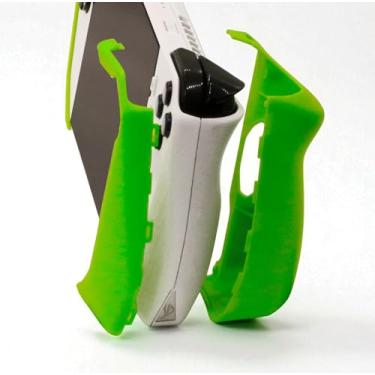 Imagem de BreedGaming Capa Ergo Comfort Grips para ASUS ROG Ally Z1 e Z1 Extreme Protective Gripcase (verde neon)