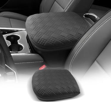 Imagem de CDEFG Para Chevrolet Suburban Center Console 2025 2026 Capa de caixa de apoio de braço para Suburban (LS, LT, RST, Z71, Premier, High Country) Acessórios Protetor de descanso de braço para console
