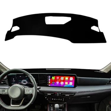 Imagem de Vvwmluui Capa de painel para Nissan Kicks 2025 2026, protetor de painel antiderrapante e protetor solar, bloqueio UV, almofada de painel antirreflexo