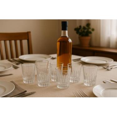 Imagem de Copo dose licor vodka destilados 6 unidades - GMB