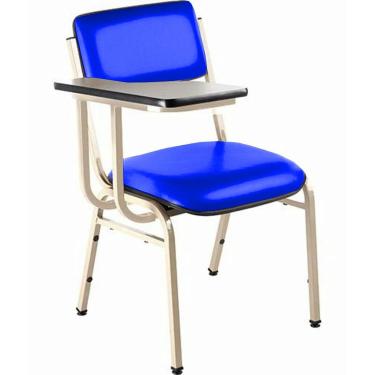 Imagem de Cadeira Escolar Universitária para Auditórios Linha Hotel Smart Azul