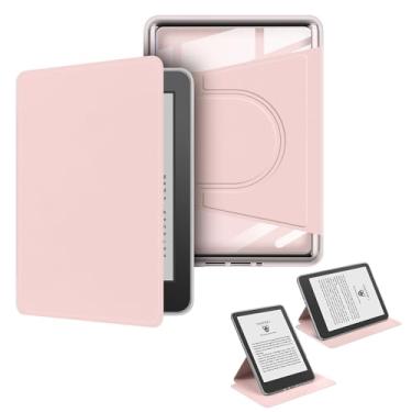 Imagem de Yzlvigrous 6" Capa para Kindle Paperwhite Paperwhite 7ª/6ª/5ª Geração 2015/2013/2012, Com Fundo Transparente e Removível, Com Suporte Magnético Ajustável, Modelo: DP75SDI/EY21