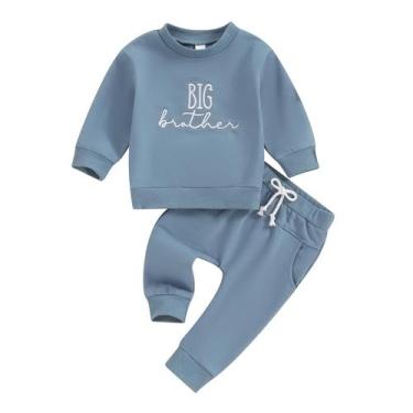 Imagem de Roupas combinando Bonangber Big Brother Little Brother Boy