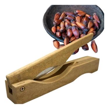 Imagem de 2X Abridor Descascador Pinhão Fácil De Usar Pinhões Envio Em