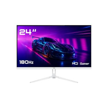 Imagem de Monitor Gamer Branco 24" 1ms, 180Hz, IPS, AMD FreeSync, Full HD, HDMI, DP, Frameless HQ Premium HQW24IP18