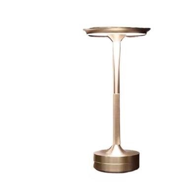 Imagem de LumináRia Abajur de Mesa Lâmpada Quarto Luxuosa Recarregavel AcríLico 3 Tons de Led, Acessórios Essenciais para a Casa(Prata（NTD-8960）)