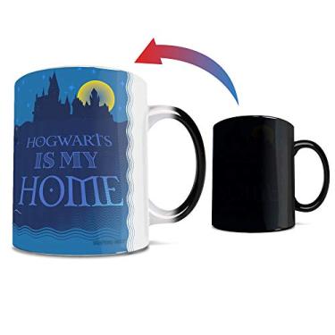 Imagem de Morphing Mugs Harry Potter - Hogwarts is My Home - Uma caneca de cerâmica sensível ao calor que muda de cor de 325 ml - Imagem revelada quando um líquido quente é adicionado!