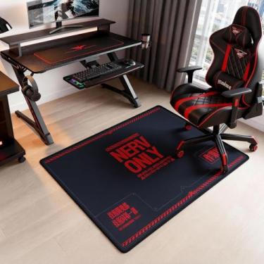 Imagem de Tapete antiderrapante para cadeira Neon Genesis Evangelion NERV Technical Development Department 99 cm × 119 cm design inspirado