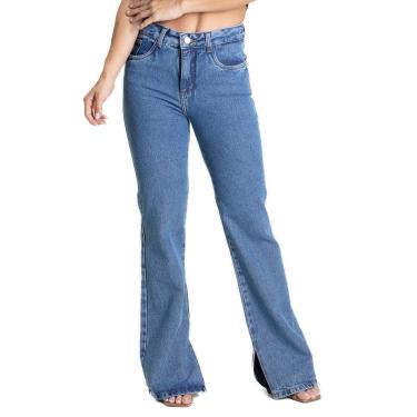 Imagem de Calça Jeans Sawary Boot Cut - 281406 - Azul médio 44-Feminino